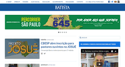 Desktop Screenshot of cbesp.org.br